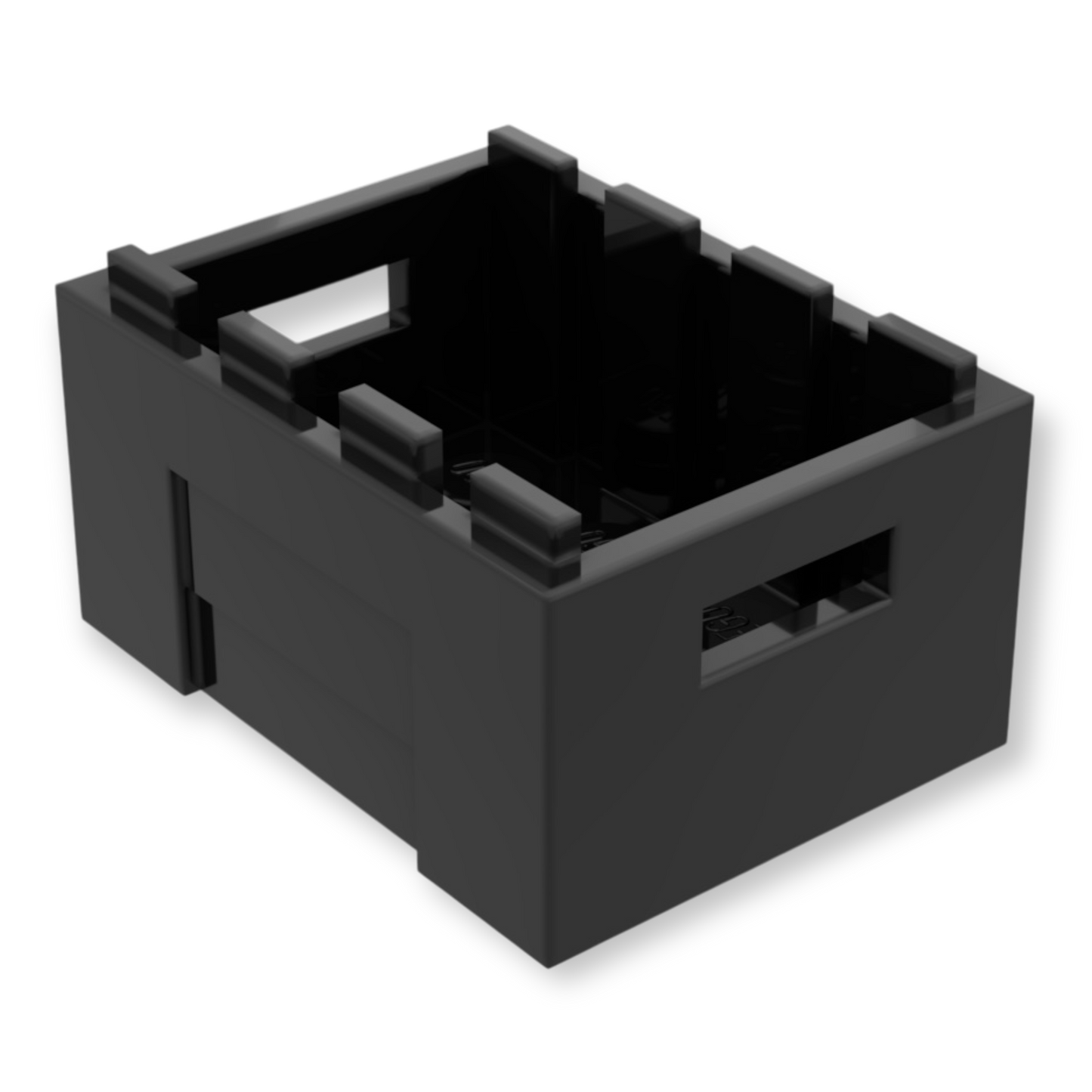 LEGO Kiste 3x4x1 2/3 in Schwarz