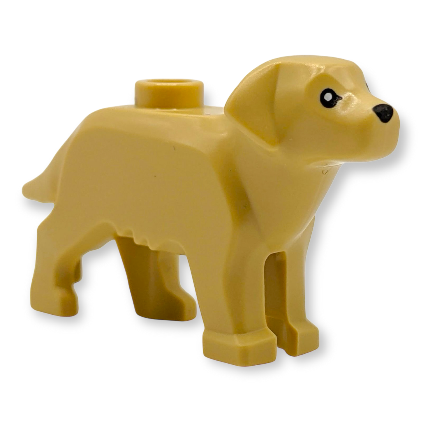 LEGO Hund - Golden Retriever / Labrador in Tan