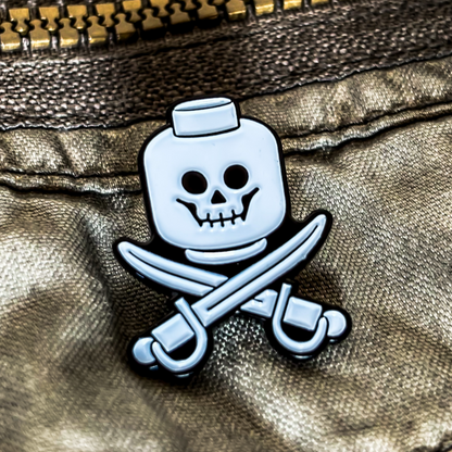 Ansteck-Pin - Piraten-Totenkopf