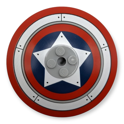 LEGO Dish 8x8 - Captain America Logo