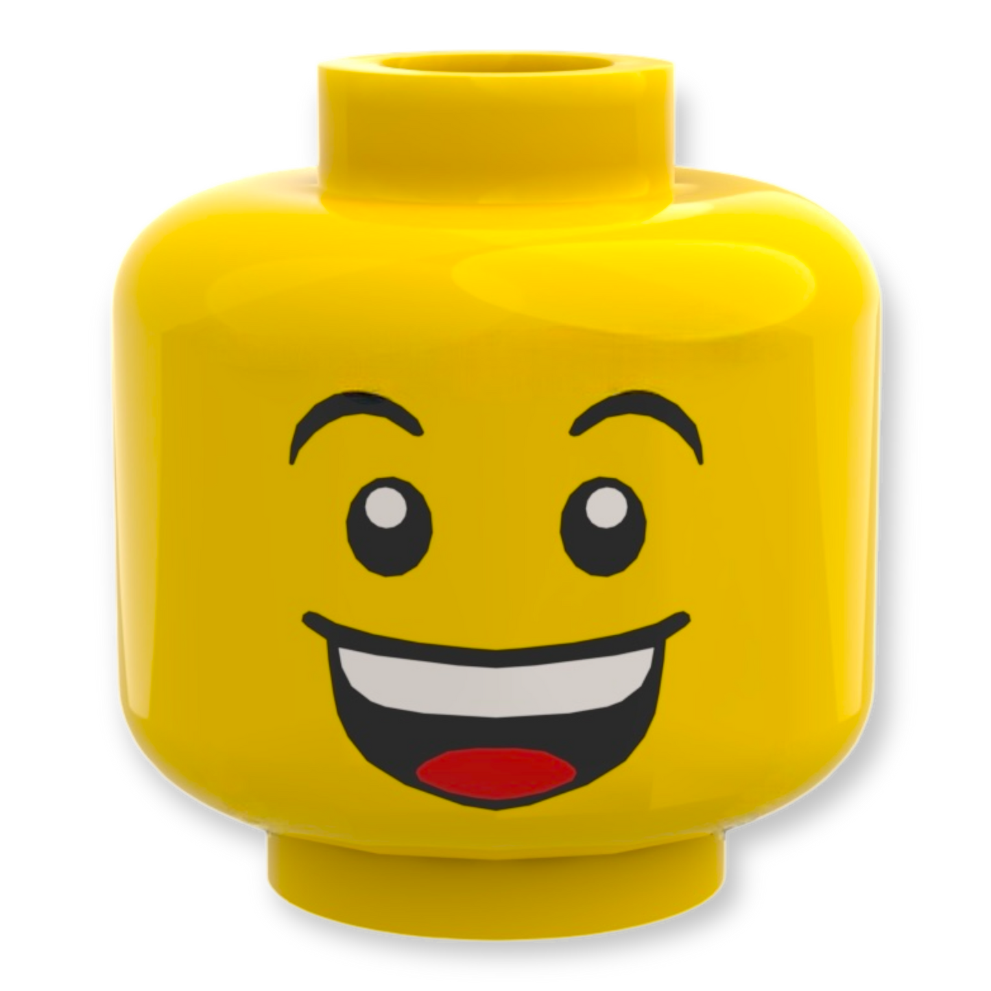 LEGO Head - 1762 Dual Sided Huge Grin