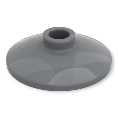 LEGO Einzelteil Dish 2x2 Inverted (Radar) - Dark Bluish Gray