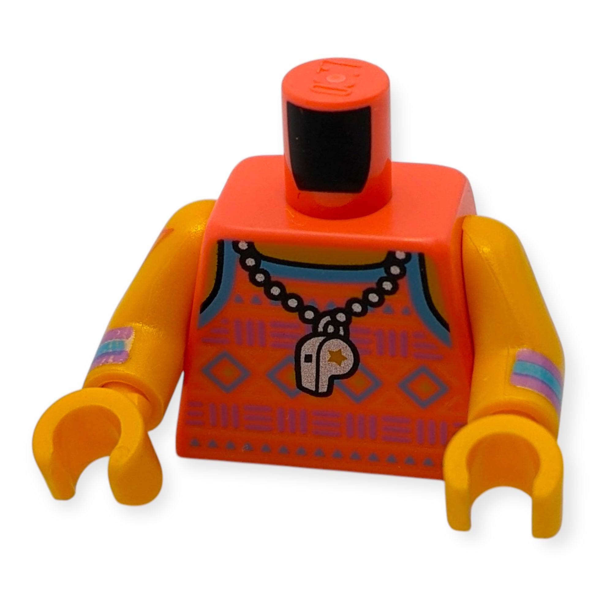 LEGO Minifiguren Torso 2145 - Tanktop mit Pfeifen-Kette