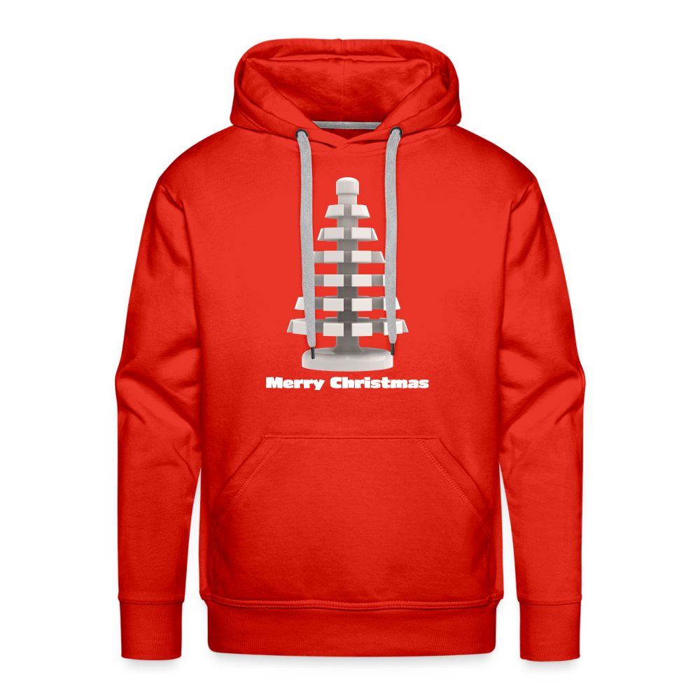 Hoodie Weihnachtsbaum - Rot