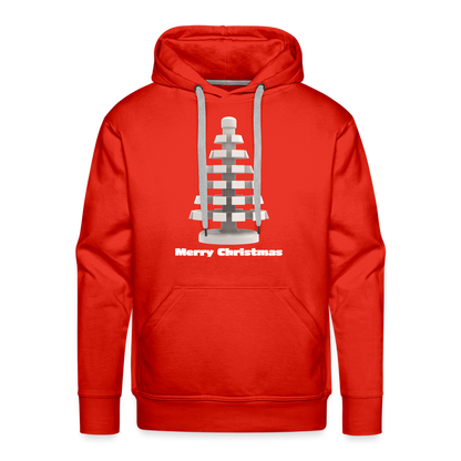 Hoodie Weihnachtsbaum - Rot