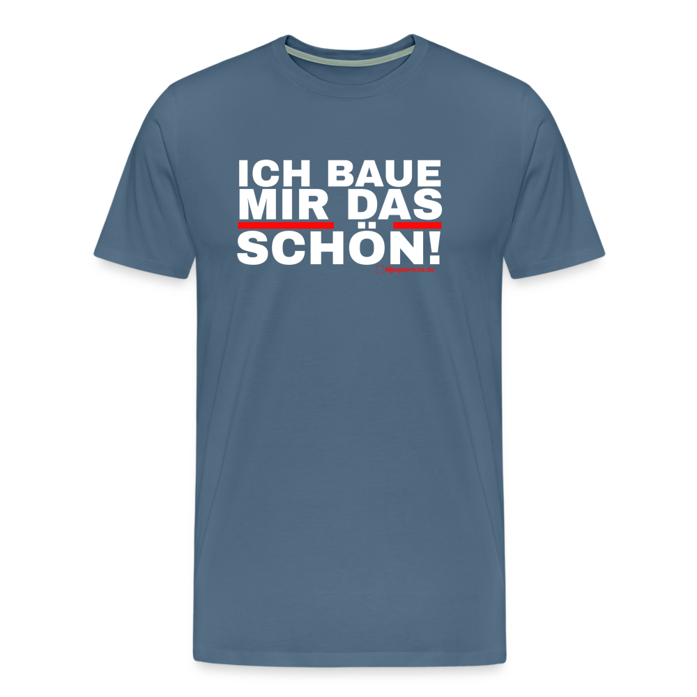 ICH BAUE MIR DAS SCHÖN‘ - Blaugrau