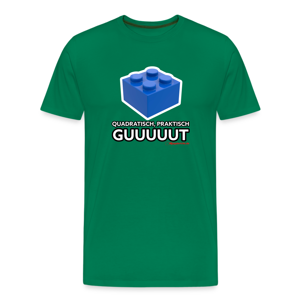 T-Shirt QUADRATISCH PRAKTISCH GUUUUUT - Kelly Green