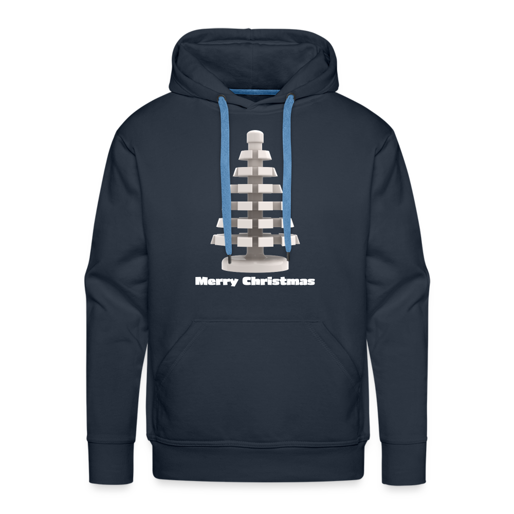 Hoodie Weihnachtsbaum - Navy