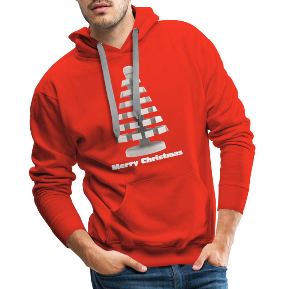 Hoodie Weihnachtsbaum - Rot