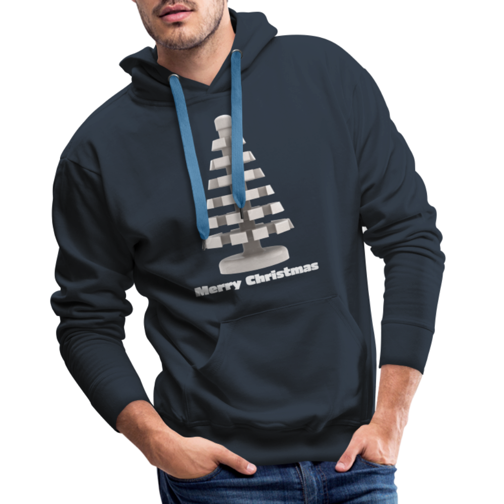 Hoodie Weihnachtsbaum - Navy