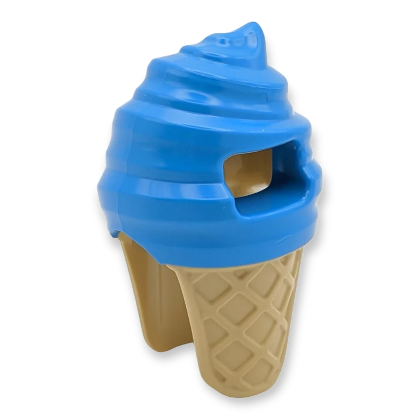 LEGO Minifigur-Kostüm - Dark Azure Eis mit geformter Waffel