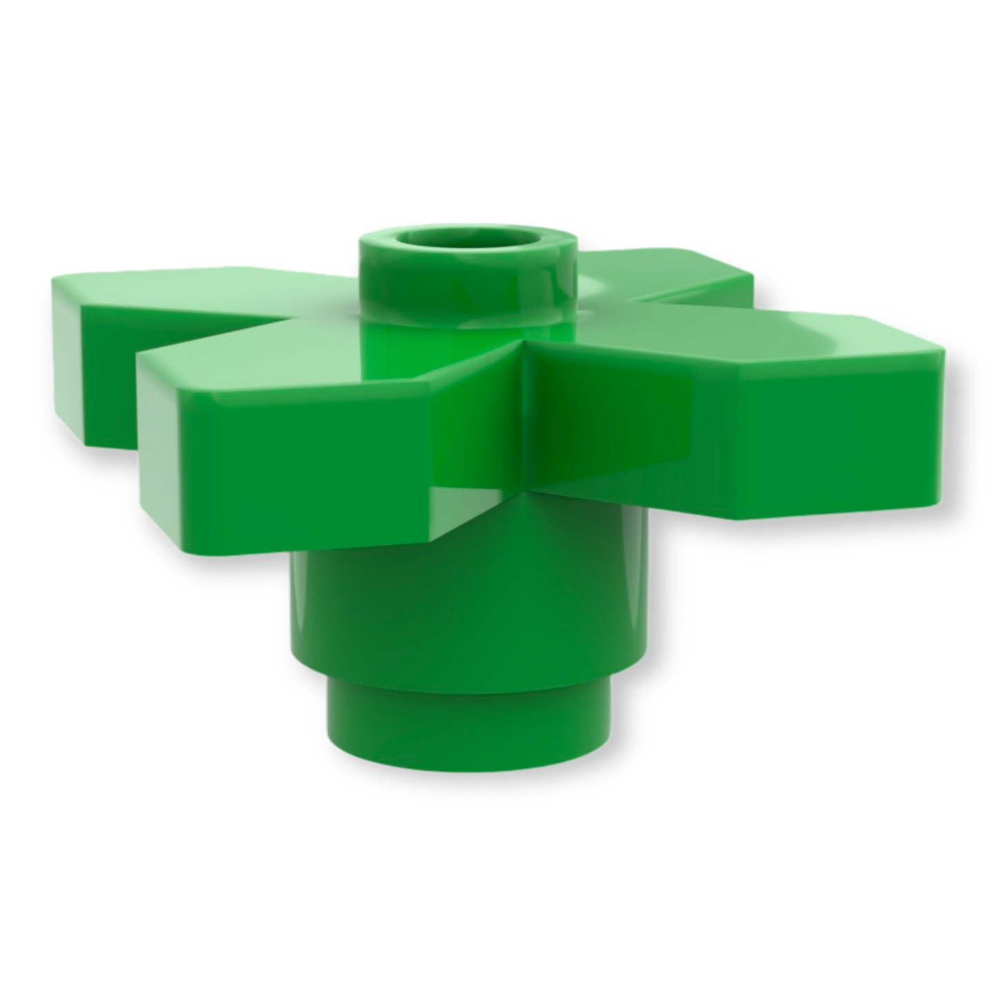 LEGO Pflanze 2x2 Blume - Bright Green