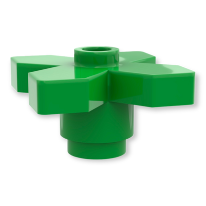 LEGO Pflanze 2x2 Blume - Bright Green