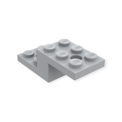 LEGO Bracket 5x2x1 1/3 with 2 Holes - Light Bluish Gray