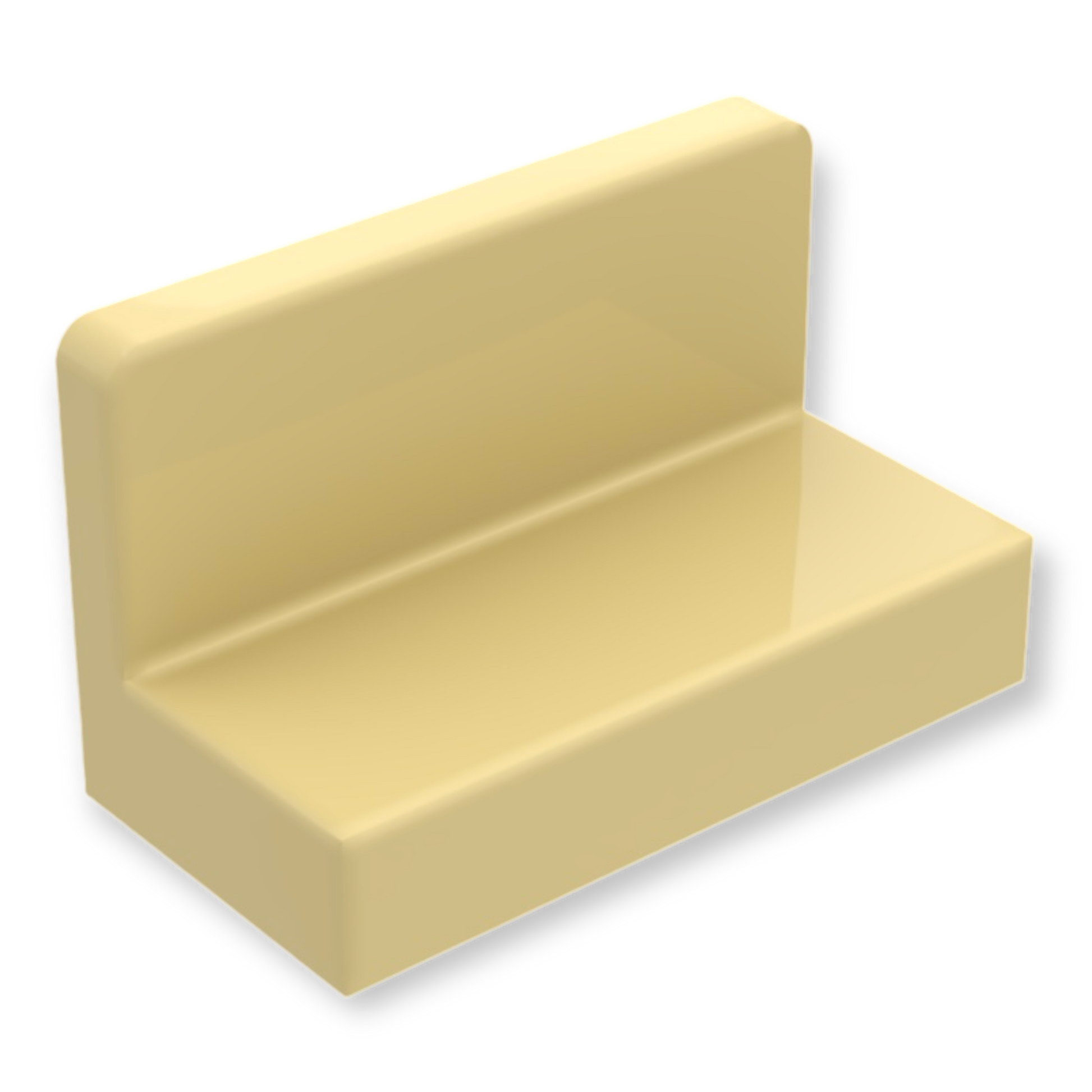 LEGO Panel 1x2x1 in Beige