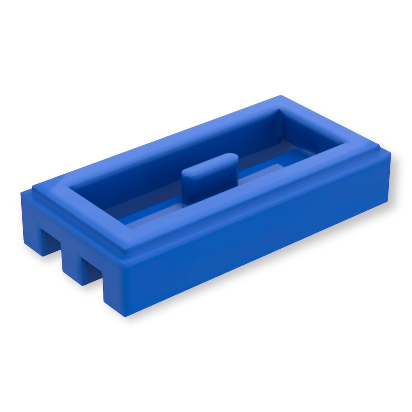 LEGO Tile Modified 1-2 Grille - Blue