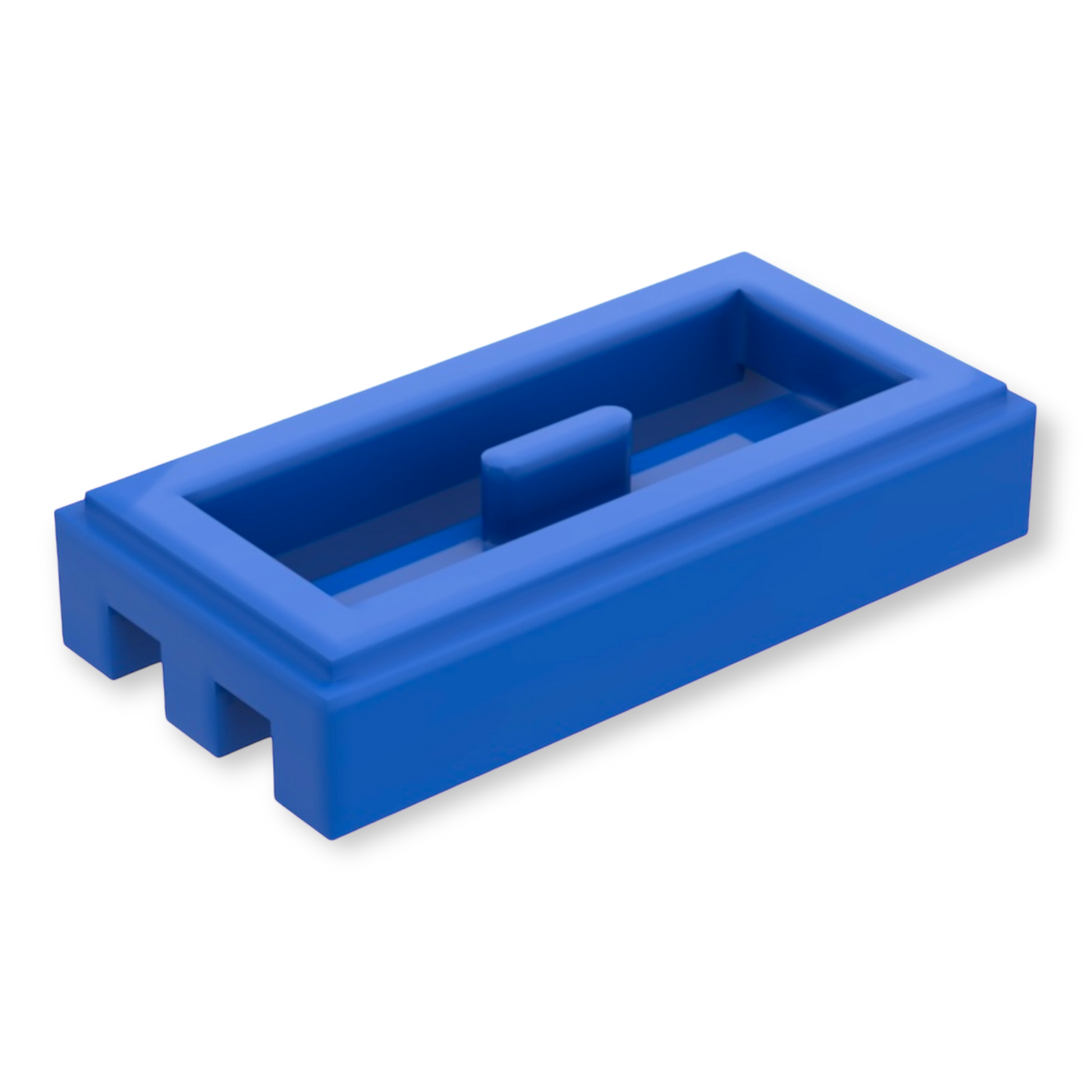 LEGO Tile Modified 1-2 Grille - Blue