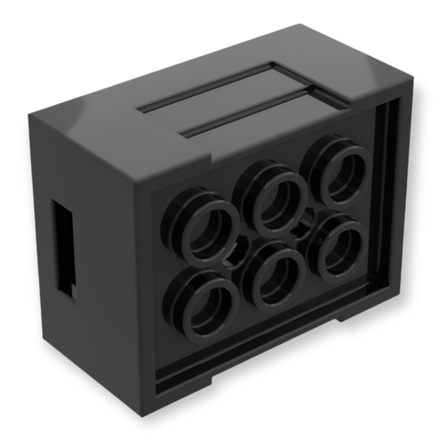 LEGO Container Crate 3x4x1 2/3 Black