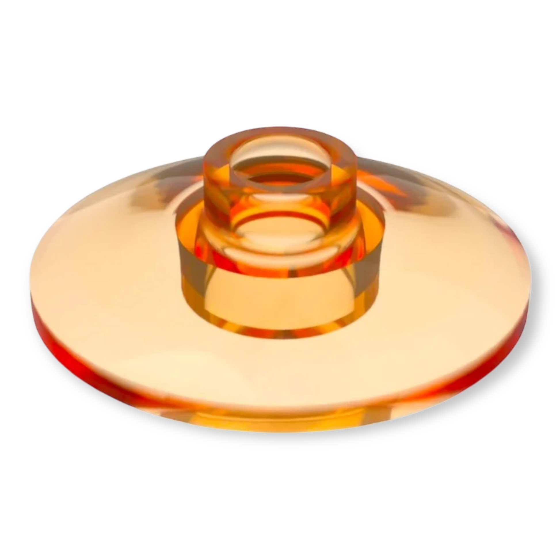 LEGO Einzelteil Dish 2x2 Inverted (Radar) - Trans-Orange