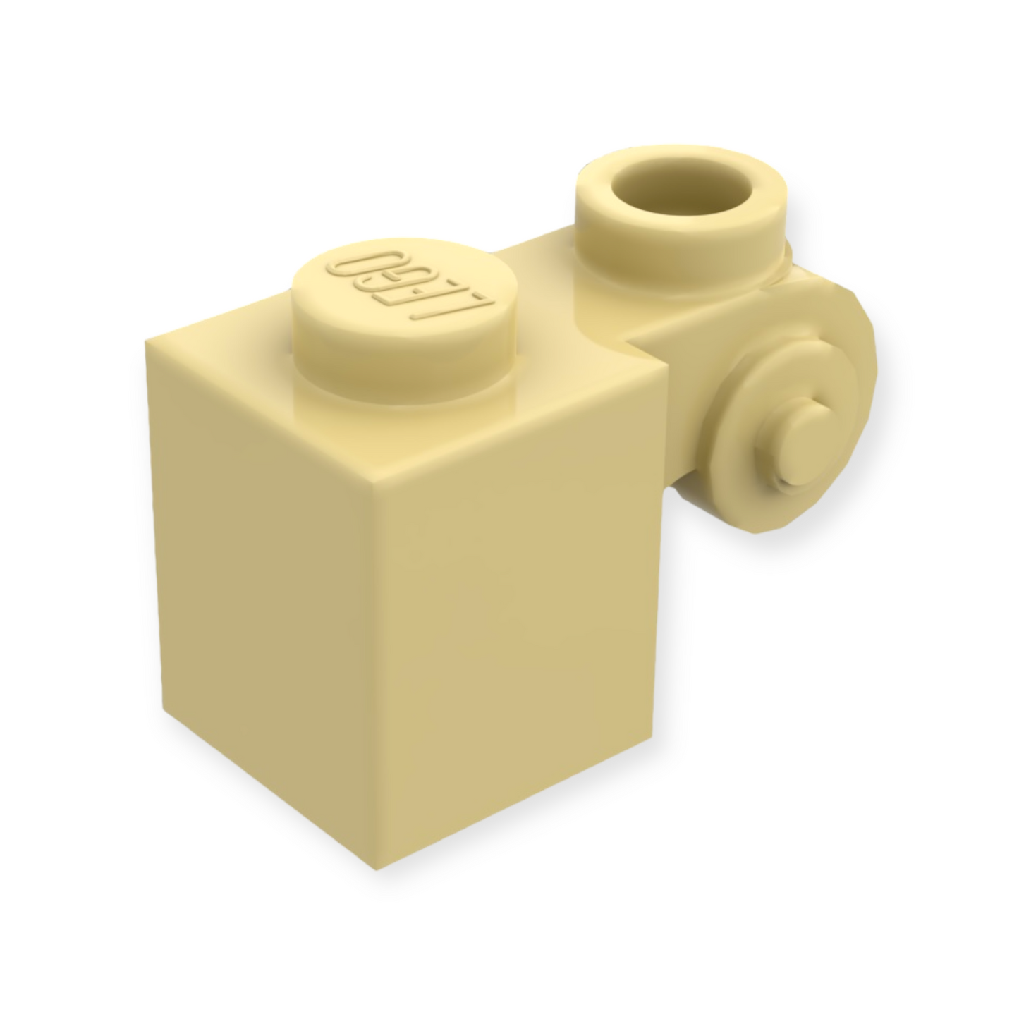 LEGO Brick Modified 1x1 - Scroll with Hollow Stud / Verzierung - Tan