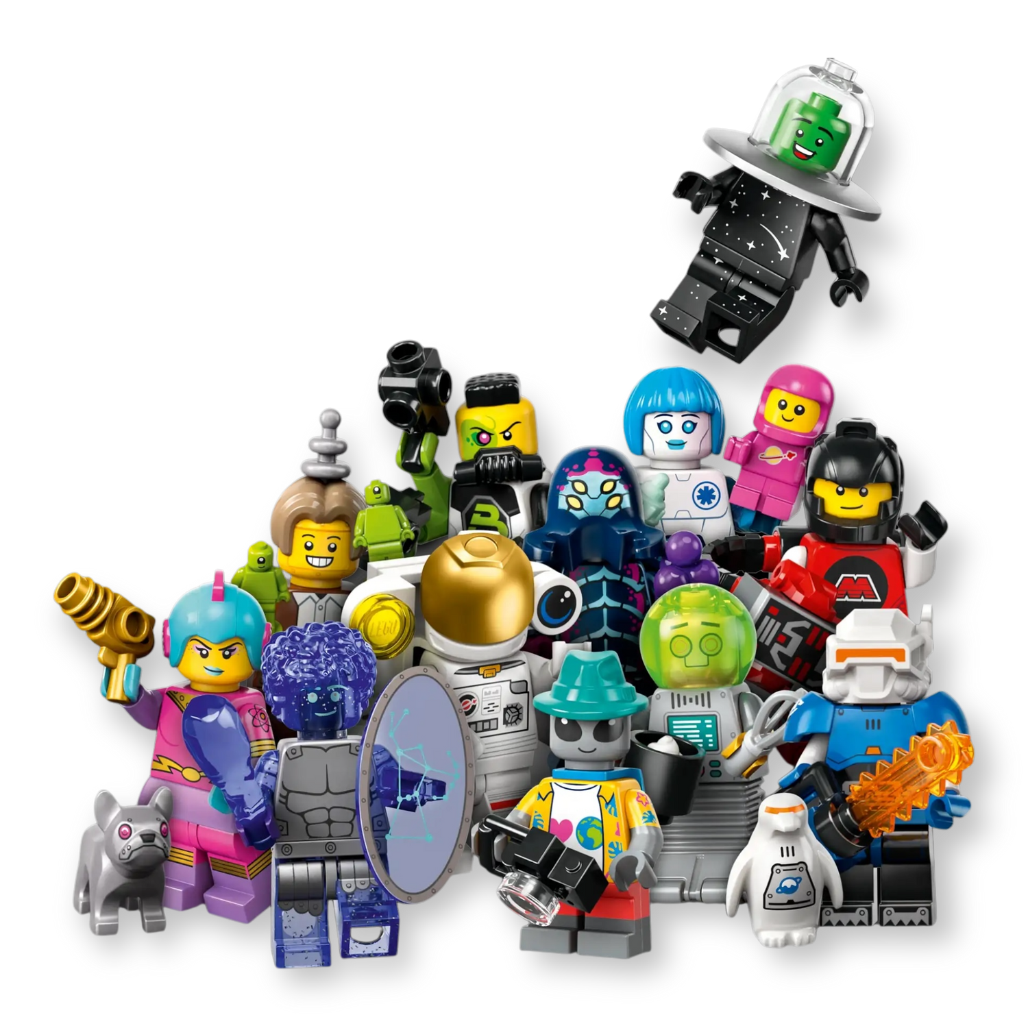 LEGO Minifiguren Weltraum Serie 26 - Alle 12 Minifiguren