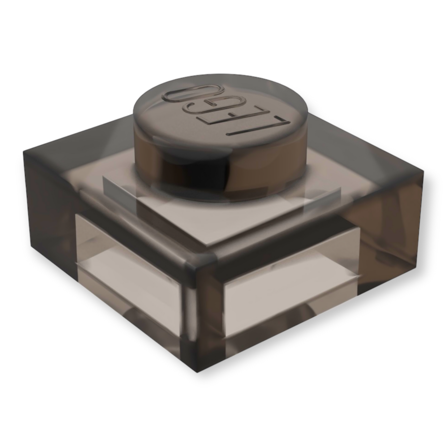 LEGO Plate 1x1 - Trans-Brown