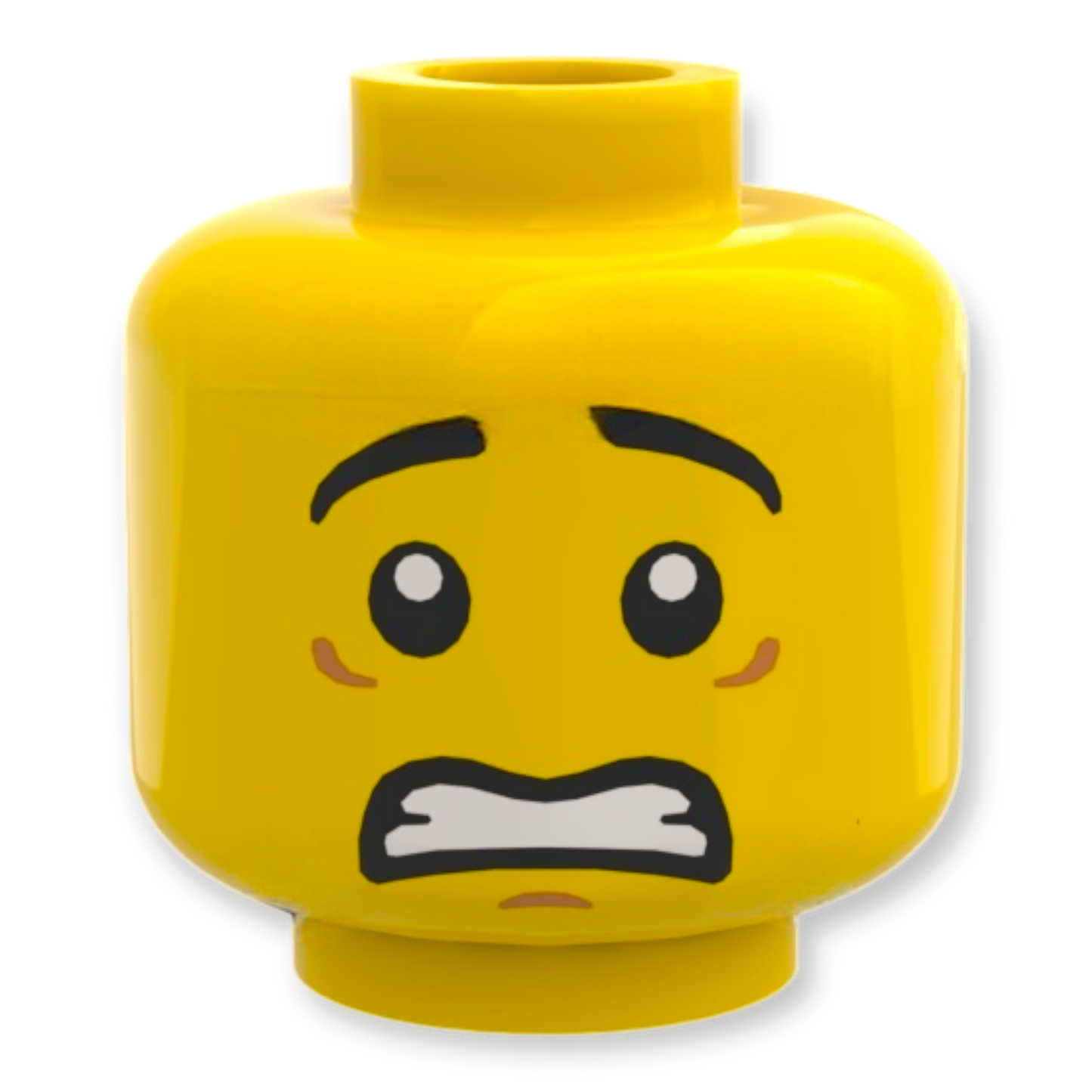 LEGO Head - 2224 Double-Sided - Smiling / Scared