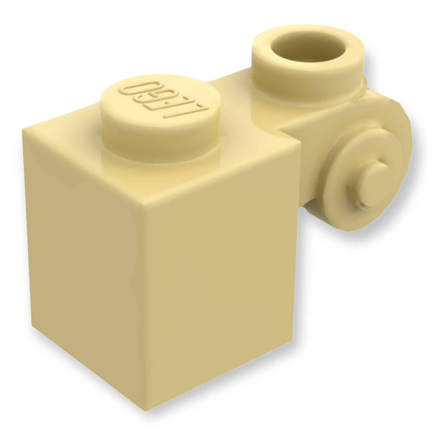 LEGO Brick Modified 1x1 - Scroll with Hollow Stud / Verzierung - Tan