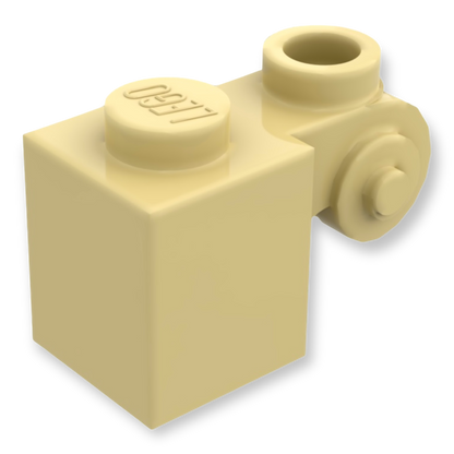 LEGO Brick Modified 1x1 - Scroll with Hollow Stud / Verzierung - Tan