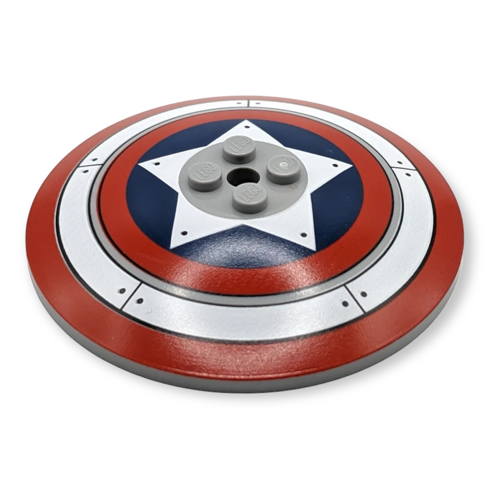 LEGO Dish 8x8 - Captain America Logo