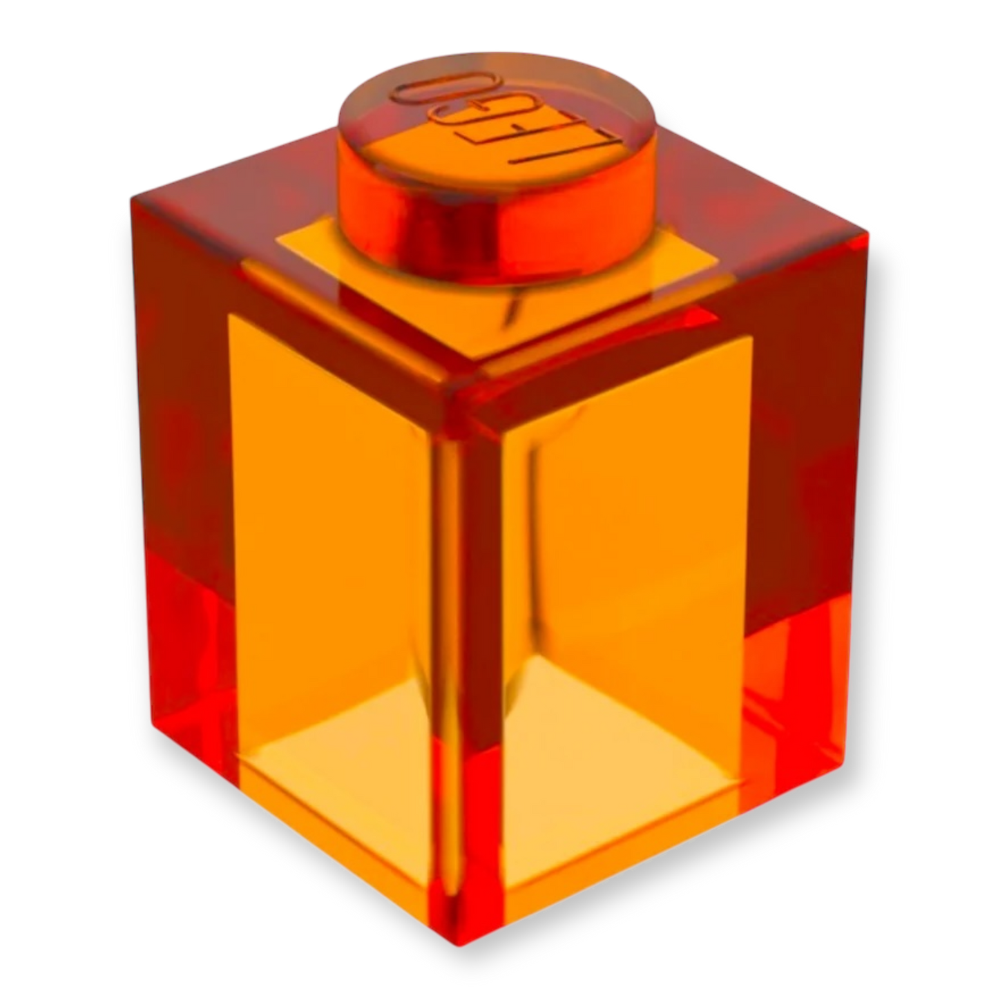 LEGO Brick 1x1 - Trans-Orange