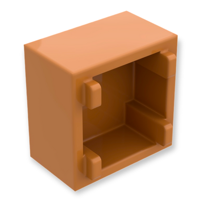 LEGO Container Box 2x2x1 - Medium Nougat