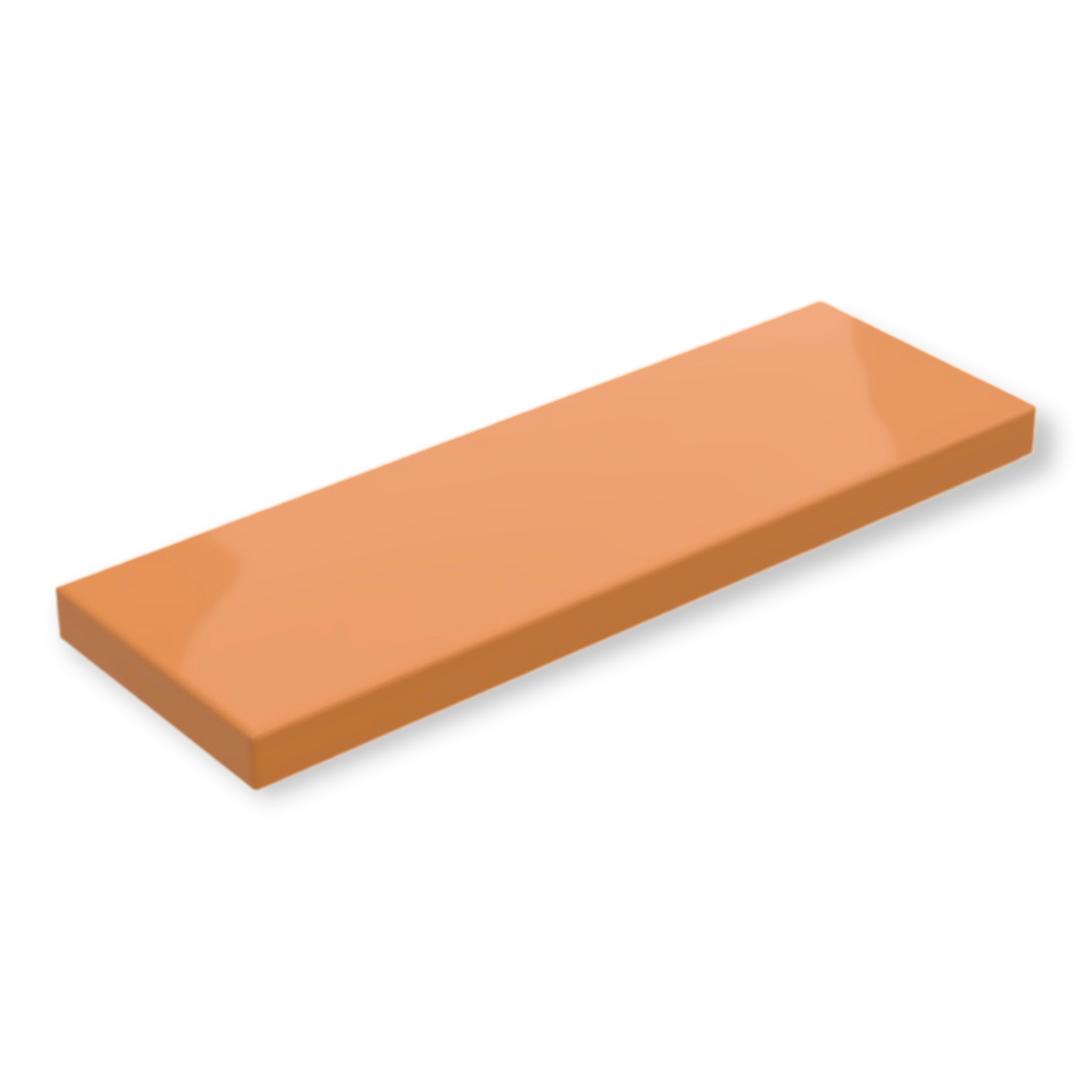 LEGO Tile 2x6 - Medium Nougat