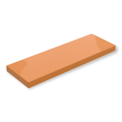 LEGO Tile 2x6 - Medium Nougat