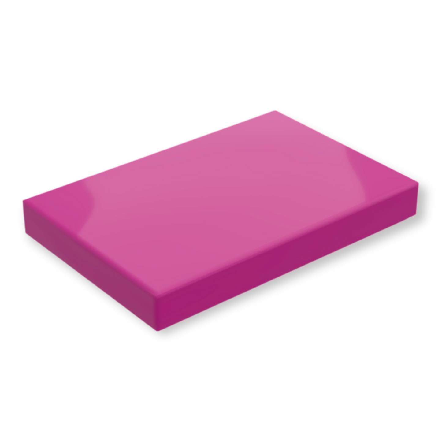 LEGO Tile 2x3 - Magenta