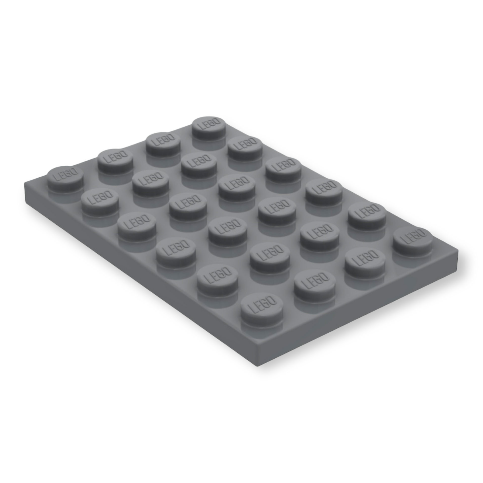 LEGO Plate 4x6 - Dark Bluish Gray