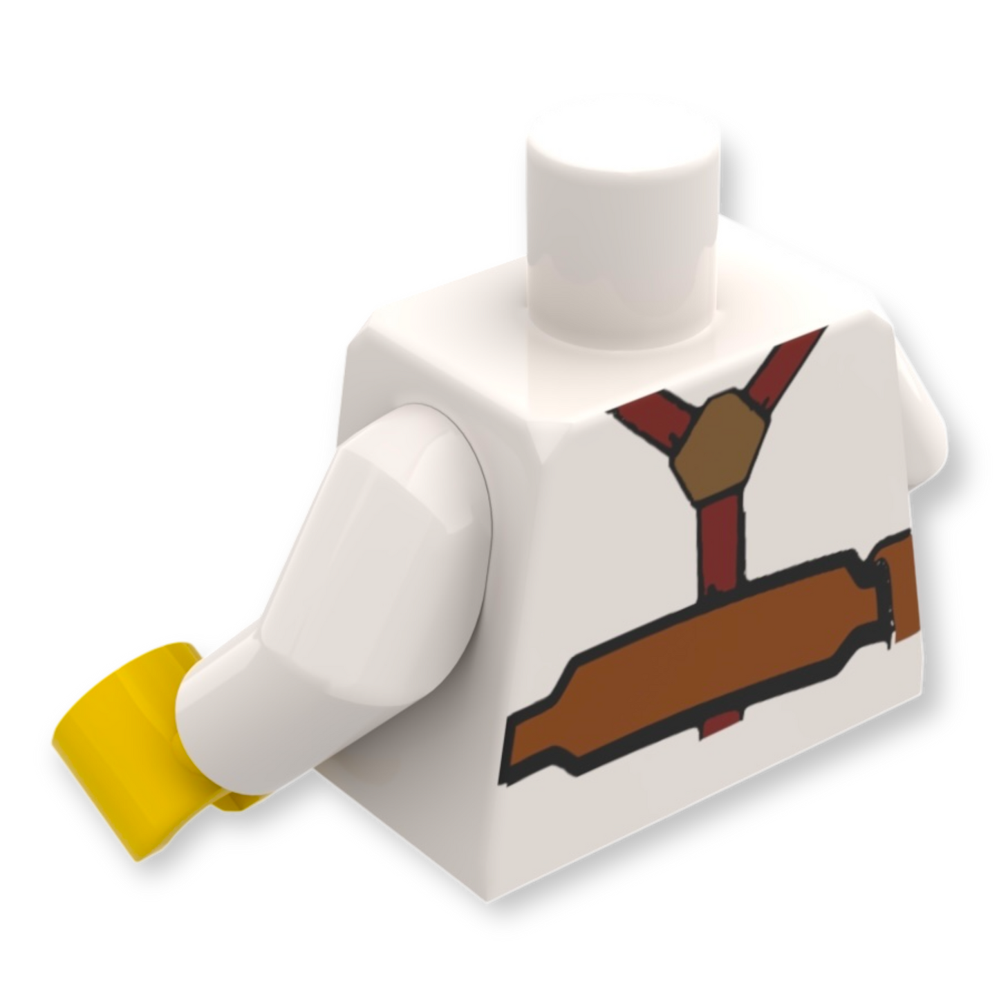 LEGO Minifiguren Torso 2488 - Handwerker