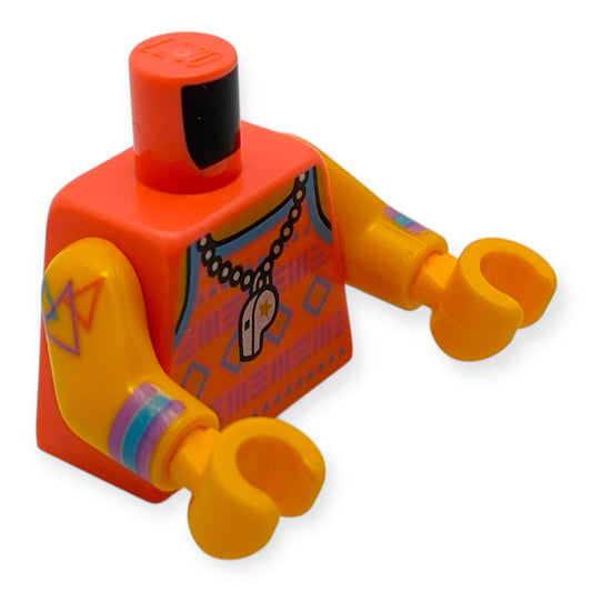 LEGO Minifiguren Torso 2145 - Tanktop mit Pfeifen-Kette