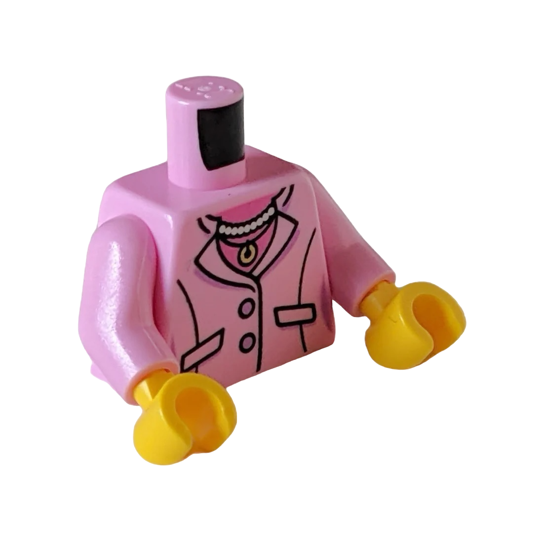 LEGO Torso - 6663 Weibliche Anzugjacke über dunkelrosa Hemd ...