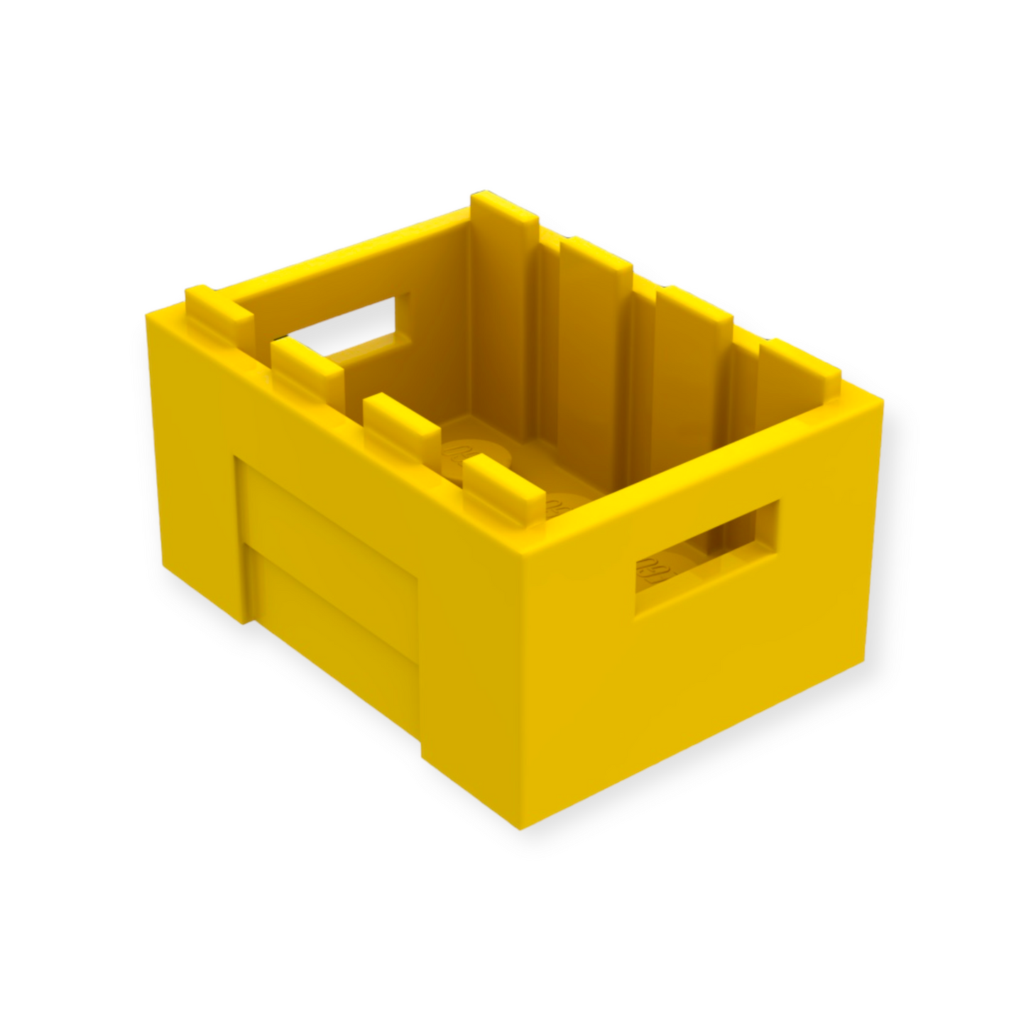 LEGO Container Crate 3x4x1 2/3 in Yellow