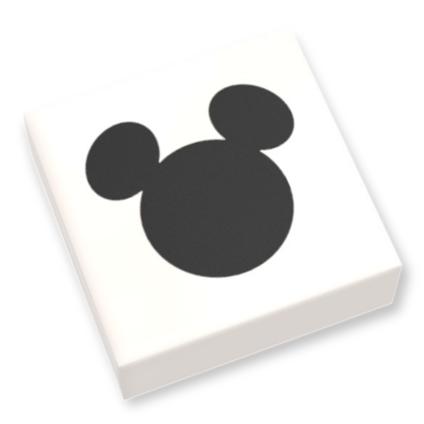 LEGO Tile 1x1 - Mickey Mouse Silhouette