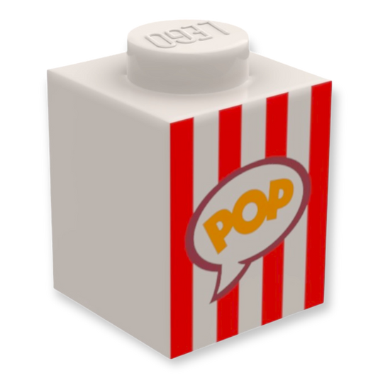 LEGO Brick 1x1 - Popcornbox