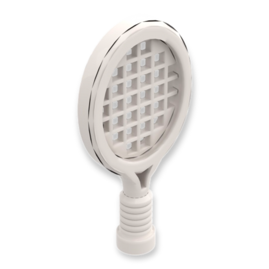 LEGO Tennis Racket in White