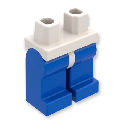 LEGO Minifiguren Beine - Weiß / Blau