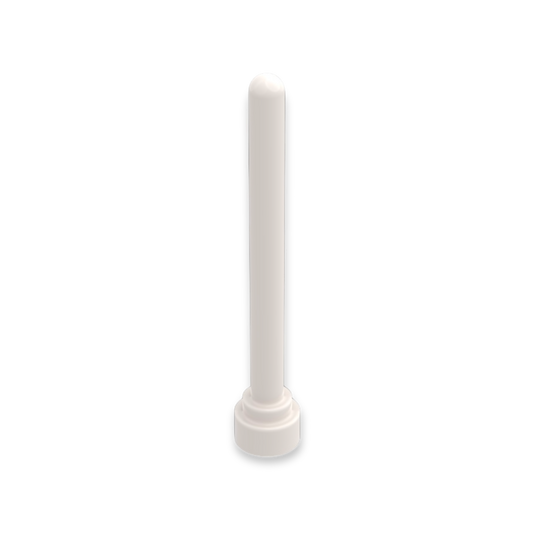 LEGO Classic Space Antenna 4H Round Tip in White