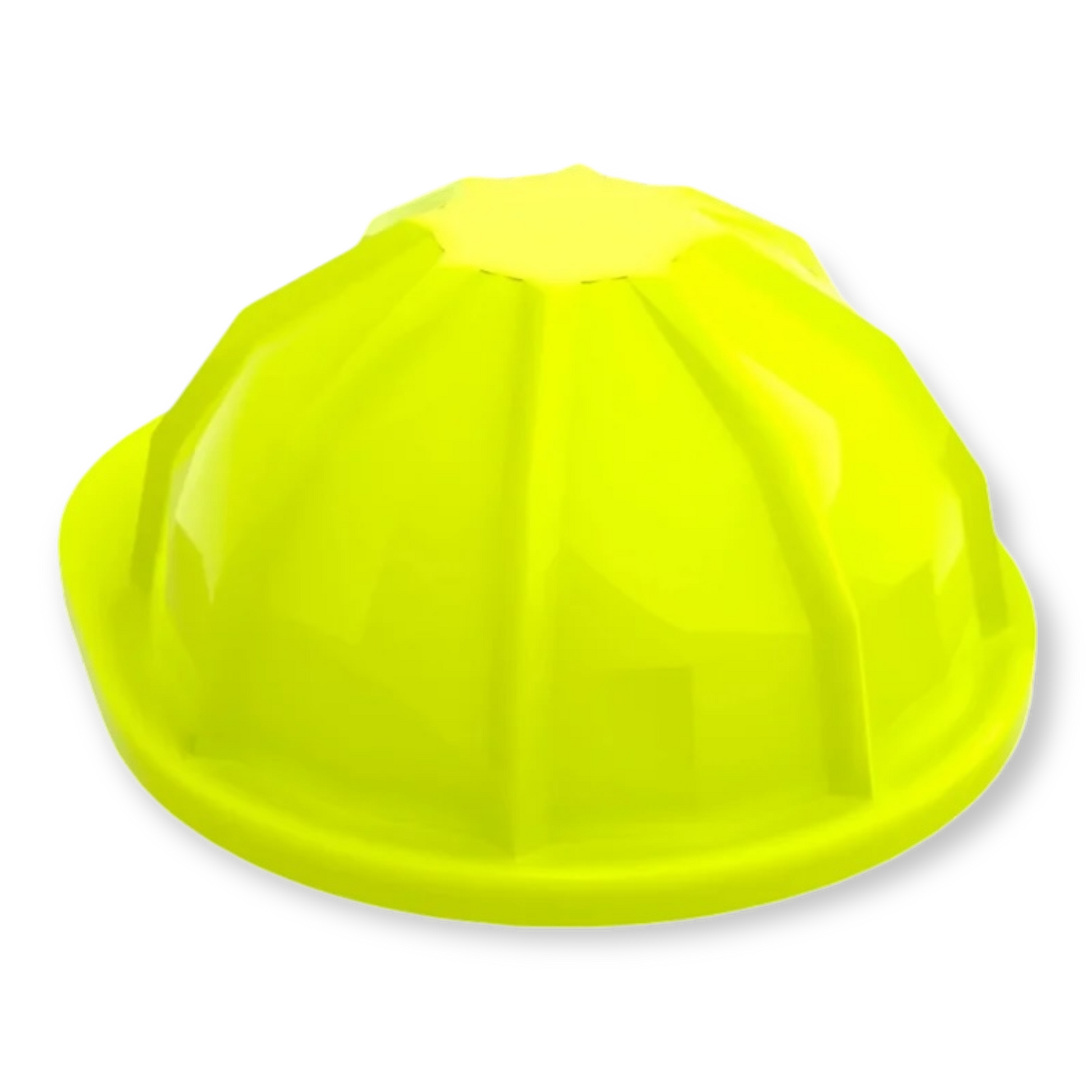 LEGO Minifiguren Hut - Bauarbeiterhelm - Neon Yellow