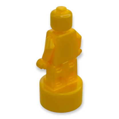 LEGO Minifiguren Trophäe - Pearl Gold