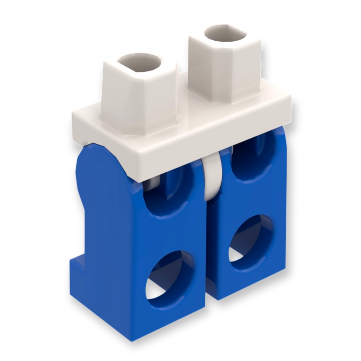 LEGO Minifiguren Beine - Weiß / Blau