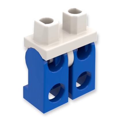 LEGO Minifiguren Beine - Weiß / Blau