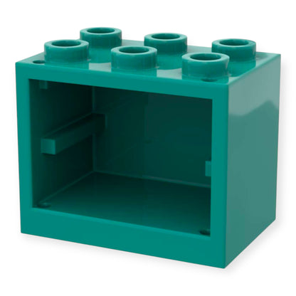 LEGO Schrank in Dunkeltürkis